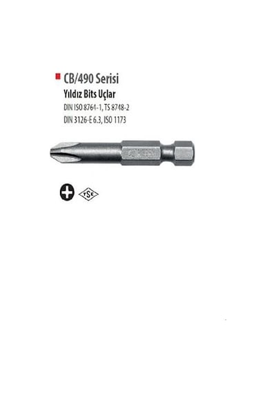 Cetaform Ph2x110 MM Mıknatıslı Bits Uçlu Yıldız Tornavida Ucu