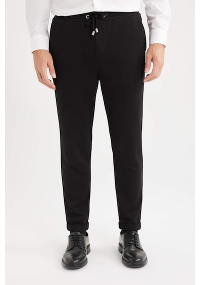 DeFacto Jogger Duble Paça Yazlık Rahat Esnek Kumaş Pantolon Y2651AZ25SPBK27