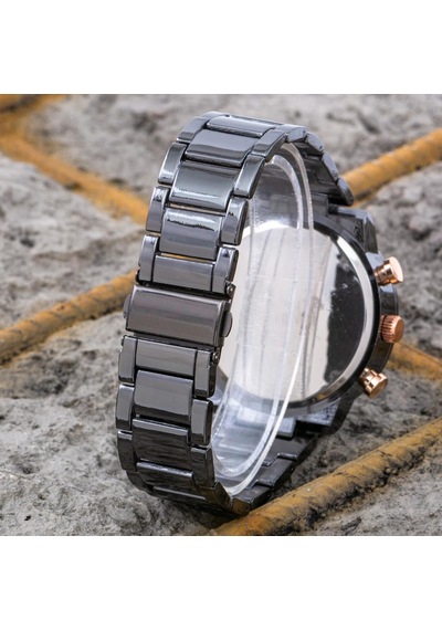 Siyah Rose Analog Erkek Kol Saati ST-304203