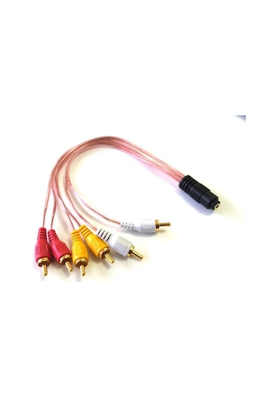 Electroon 3.5Mm Dişi - 6 Rca Erkek 5+1 Kablosu