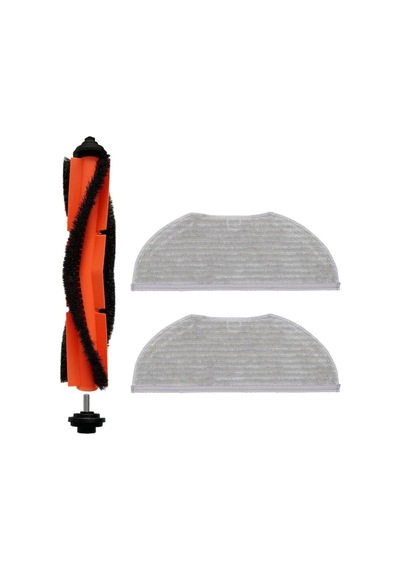 Xiaomi Essential Mjstg1 Uyumlu Yedek Ana Fırça Ve Mop-3 Parça
