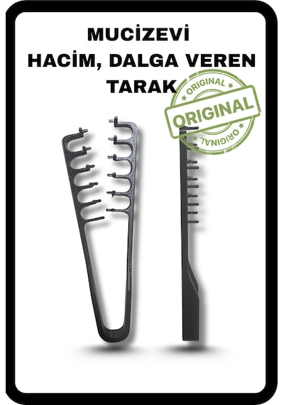 Mucizevi Tarak Ve Wax Tarağı 2li Set