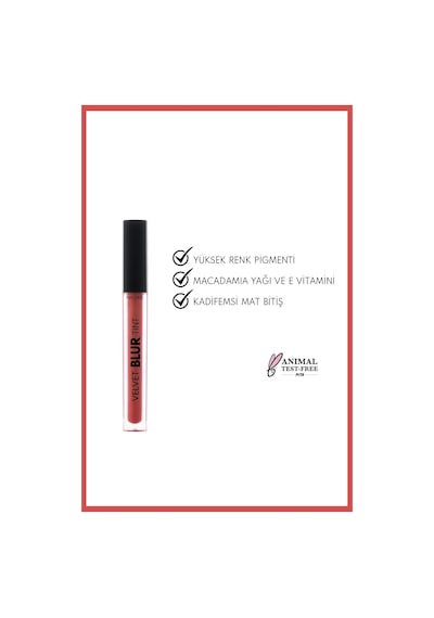 Note Cosmetics Velvet Blur Tint Kadife Bitişli Nemlendirici Mat Ruj - 01 Velvet Nude - Nude