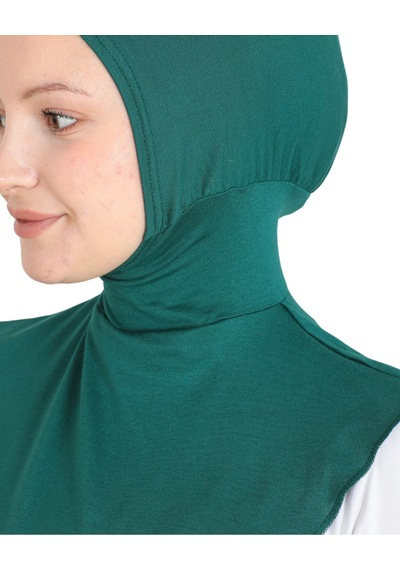 Modish Group Kadın Boyunluklu Hijab Tesettür Pratik Spor Bone - Sarı Zümrüt