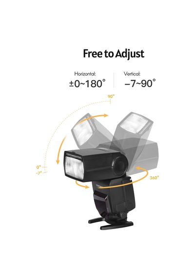 Yongnuo Yn685 Iı C Dahili Alıcılı Canon Uyumlu Hss Ttl Tepe Flaşı