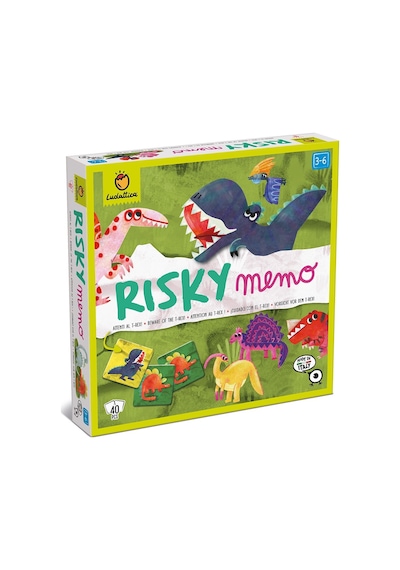 Ludattica Risky Memo - Beware Of The T-rex