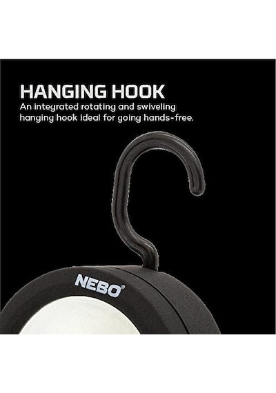 Nebo Nb7007 Anglelight Mıknatıslı Masa Feneri 220 Lümen Siyah