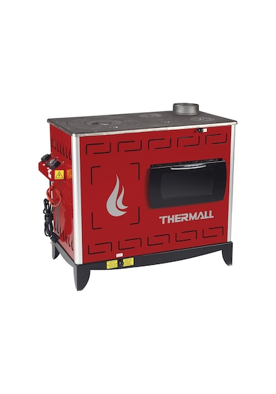 Thermall T-20 Ks Kuzine Kovalı Kalorifer Soba-20.000 Kcal-23.2 Kw