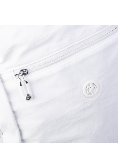 Nas Bag Unisex Büyük Boy Su Geçirmez Waterproof Hafif Sırt Çantası Çok Gözlü Beyaz
