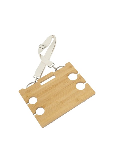 Portable Picnic Table Bambu Katlanır Masa Çok Renkli