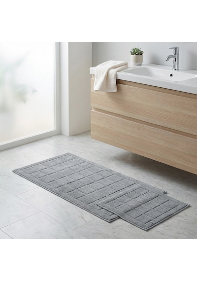 Elsim Home Kareli Paspas Seti Gri