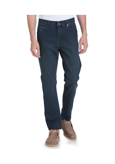 Hatemoğlu Lacivert Regular Fit 5 Cep Pamuklu Kot Pantolon 37461 Lacivert