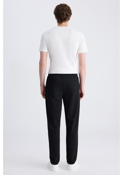 D's Damat Ds Damat Regular Fit Siyah Balıksırtı Pamuklu Jogger Pantolon 4hc0300130022 001