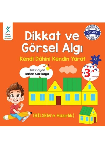 Dikkat ve Görsel Algı 3. Seviye- Çocuk Gelişimi Yayınları