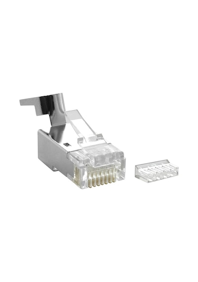 Cat 7 - Cat7 Ftp Rj45 Konnektör-Metal Ethernet Konnektörü-10Gbps