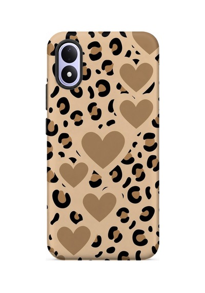 Kılıfland Xiaomi Redmi Note 17 5g Uyumlu Kılıf Boutique Baskılı Resimli Leopar Kalp Pcode -068 Çok Renkli