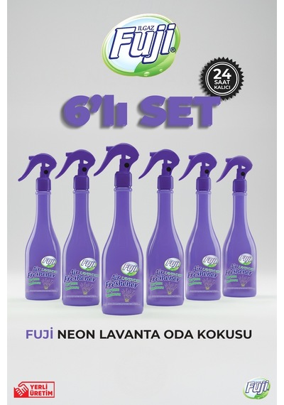 Fuji Neon Air Lavanta Oda Kokusu 6 x 400 ML