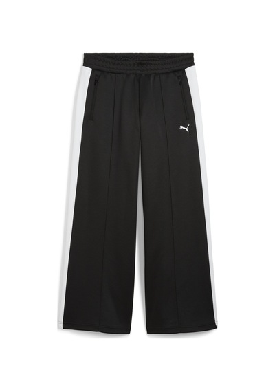 Puma T7 Low Rise Relaxed Track Siyah Kadın Eşofman Altı Siyah