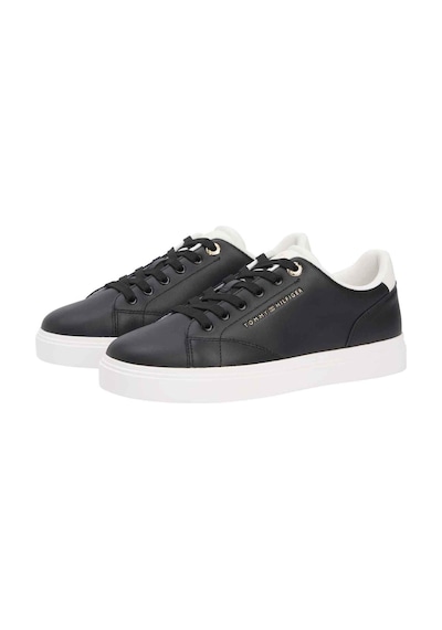 Tommy Hilfiger Kadın Marka Logolu Günlük Kullanıma Uygun Siyah Sneaker Fw0fw09105 0gj-13135 Siyah Tommy Hilfiger Kadın Marka Logolu Günlük Kullanıma Uygun Siyah Sneaker Fw0fw09105 0gj-13135 Siyah