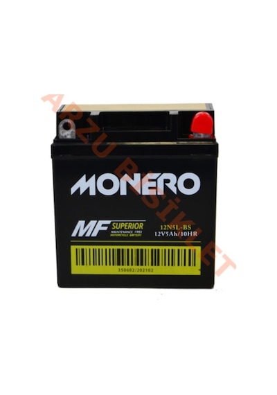 Monero Cup Aküsü 12n5l-bs 125