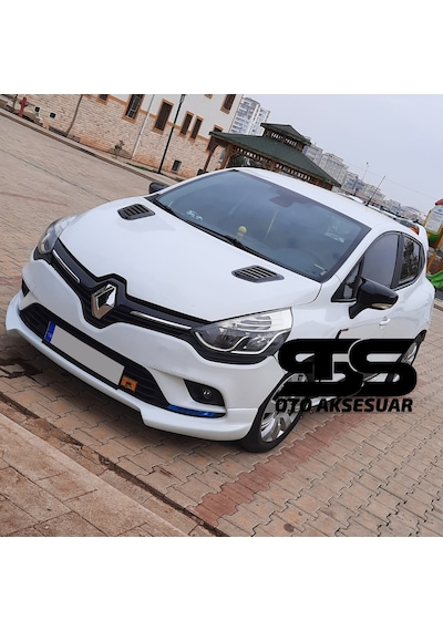 Renault Clio 4 Uyumlu Piano Black Kaput Üstü Havalandırma Izgarası