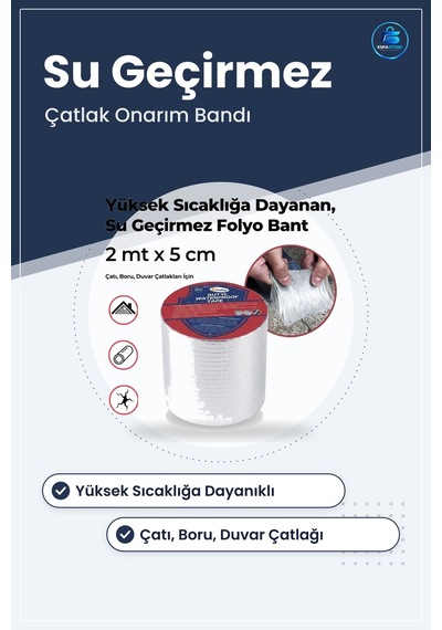 Yüksek Sıcaklığa Dayanıklı Su Geçirmez Alüminyum Folyo Çatı Duvar