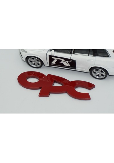 Dk Tuning Opel Opc Bagaj Kırmızı Abs Logo Amblem Arma -