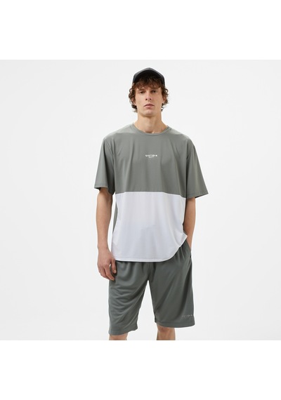 United4 Unıted4 Sport Erkek Gri/beyaz Antrenman T-shirtu4ctm2