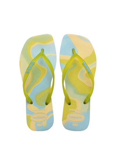 Havaianas Square Jelly Krema Rengi Kadın Parmak Arası Terlik-14153 Krem