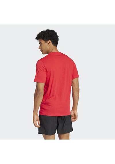 Adidas Jc5345 Tr-es Fr Logo T Erkek T-shirt Kırmızı