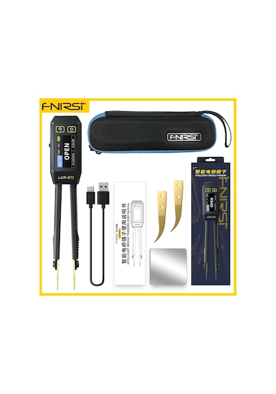 Fnırsı Lcr-st1 Akıllı Cımbız Lcr Smd Esr Mini Test Cihazı Direnç Kapasite Lcr-st1-bag