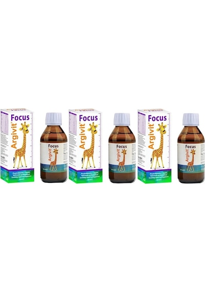 Argivit Focus Şurup 150 Ml-3 Adet