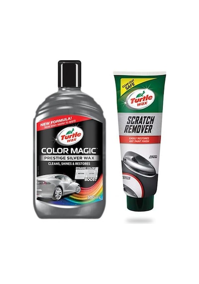 Turtle Wax Renkli Cila Gri Ve Turtle Wax Çizik  Pasta