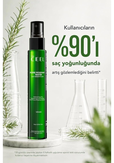 Saf Biberiye Suyu Toniği 100 Ml - Rosemary Water Saç Ve Cilt Bakımı Diğer