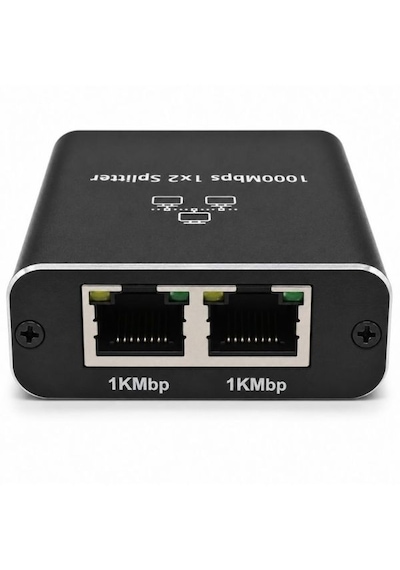 Rj45 Ethernet Switch Splitter Gigabit 1000mbps 2 Port Çevirici Çoklayıcı Router