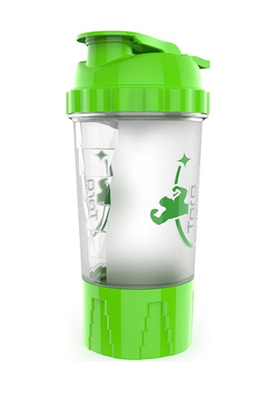 Torq Nutrition Shaker 500 ML + Saklama Haznesi Yeşil