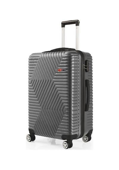 G&d Polo Suitcase Abs Koyu Gri Orta Boy Valiz 600.02-o Koyu Gri