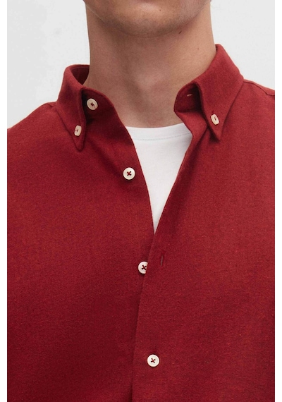 D'S Damat Ds Damat Regular Fit Bordo Düz Kışlık Gömlek 7HC02ORT13265 Kırmızı D'S Damat Ds Damat Regular Fit Bordo Düz Kışlık Gömlek 7HC02ORT13265 Kırmızı