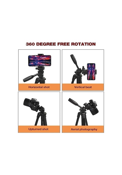 Apple Uyumlu 360 Derece Ayarlanabilir Android iOS Kamera Telefon Tutucu Sabitleyici Tripod