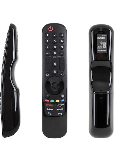 Hakanbutikev Weko Mr21ga Akb76039904 Netflix-prime Video-disney+ Tuşlu Ses Komutlu Lcd-led Tv Sihirli Kumanda