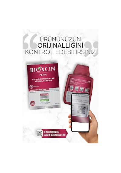 Bioxcin Forte Şampuan Tüm Saç Tipleri Için 3x300ml - Yoğun Dökülme Şampuanı Avantajlı Paket