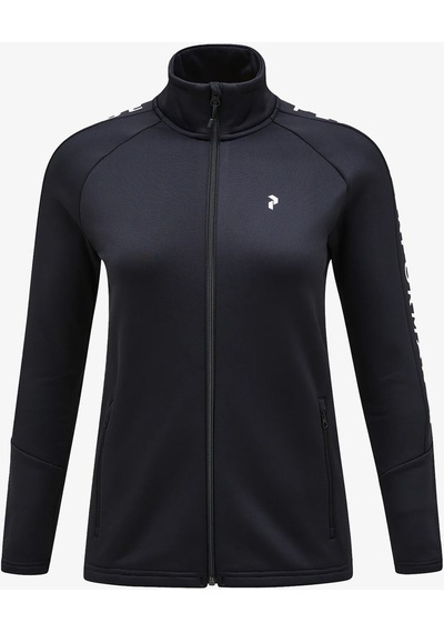 Peak Performance W Rider Zip Kadın Siyah Softshell Mont G79433020-14750 Siyah