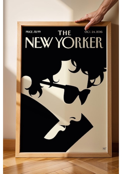 The New Yorker Çerçeveli Tablo October 24 2016
