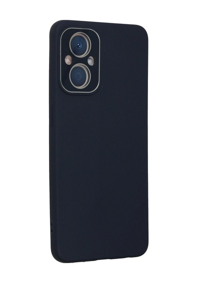 Newface - 959 - Oppo Reno 7 Lite Kılıf Lansman Glass Kapak - Csmo-tex - - Lacivert