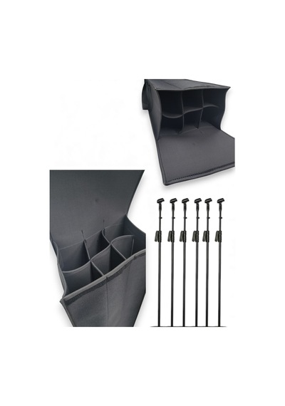 6 Lı Mikrofon Ayaklık Sehpası İçin Uyumlu Soft Case Çanta.