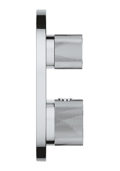Grohe Atrio Private Collection Ankastre Termostatik Banyo Bataryası 2 Yollu, Sıva Üstü Grubu - 24396000 Gümüş
