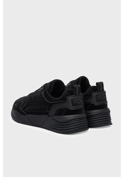 Ea7 Logolu Sneaker Ayakkabı Unisex Ayakkabı 7x000306 Af28160 Mc513 Siyah