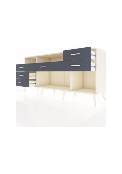 Hyperion Konsol 2 Raflı 6 Çekmeceli 176x44x83 Aytaşı-aytaşı/antrasit Aytaşı/antrasit Hyperion Konsol 2 Raflı 6 Çekmeceli 176x44x83 Aytaşı-aytaşı/antrasit Aytaşı/antrasit