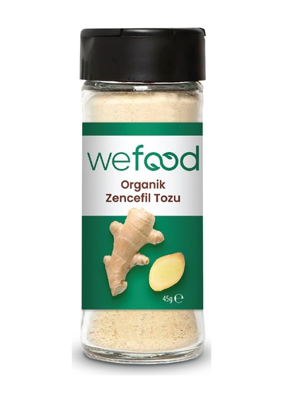 4 Adet Wefood Organik Zencefil Tozu 45 G