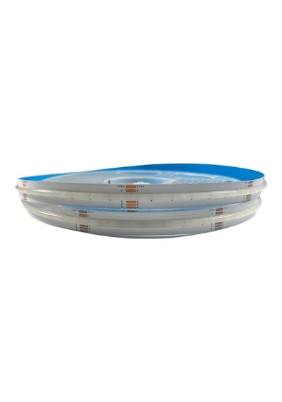 24v Cob Rgbw Şerit Led 12mm Pcb Esnek Cob Şerit Led Rgb+gün Işığı 784 Ledli Ip20 5m
